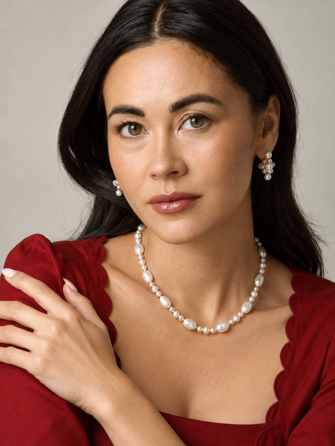 3.0-8.0mm White Freshwater Pearl Necklace - AAA Quality