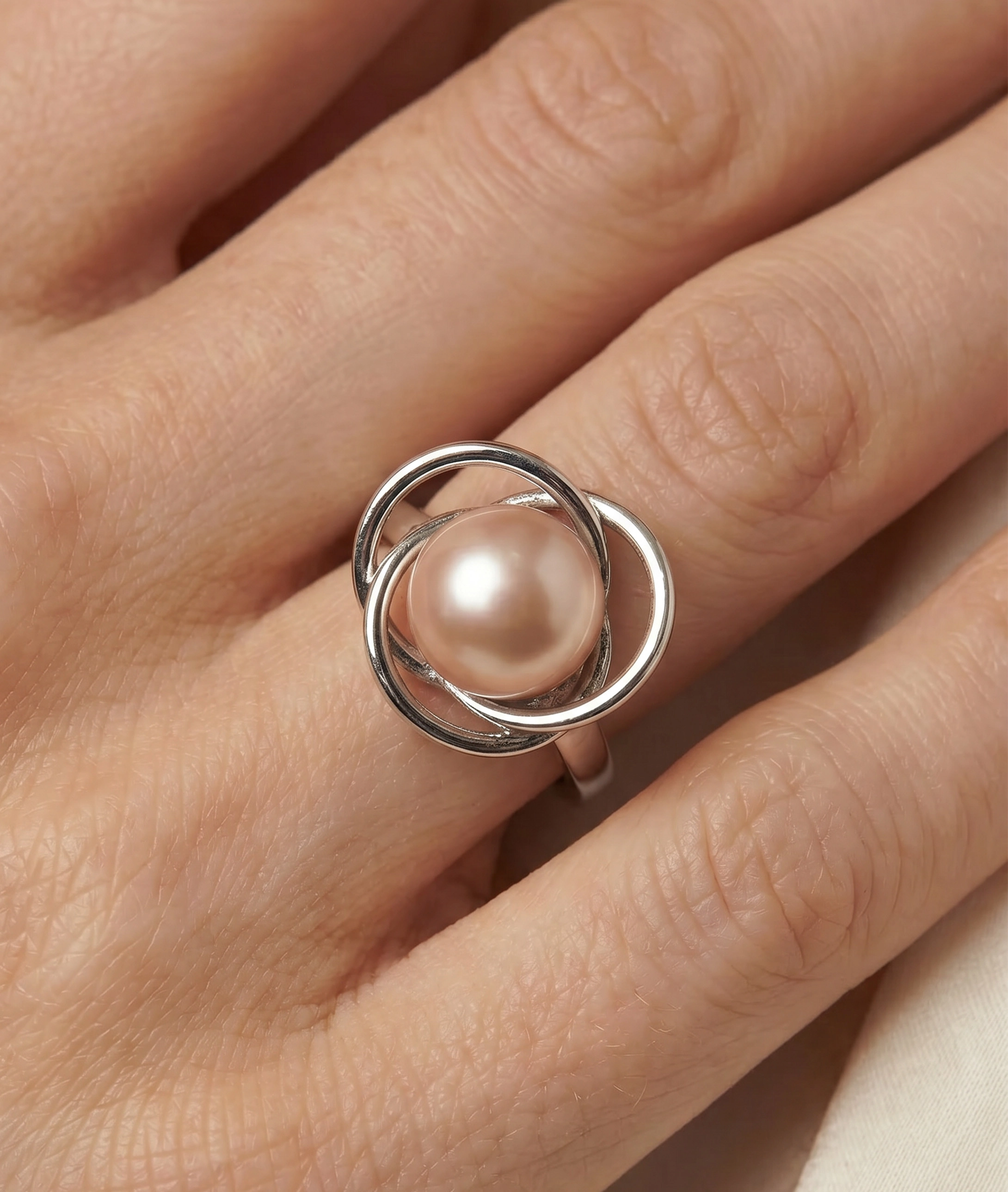 Pink Freshwater Pearl Lexi Ring