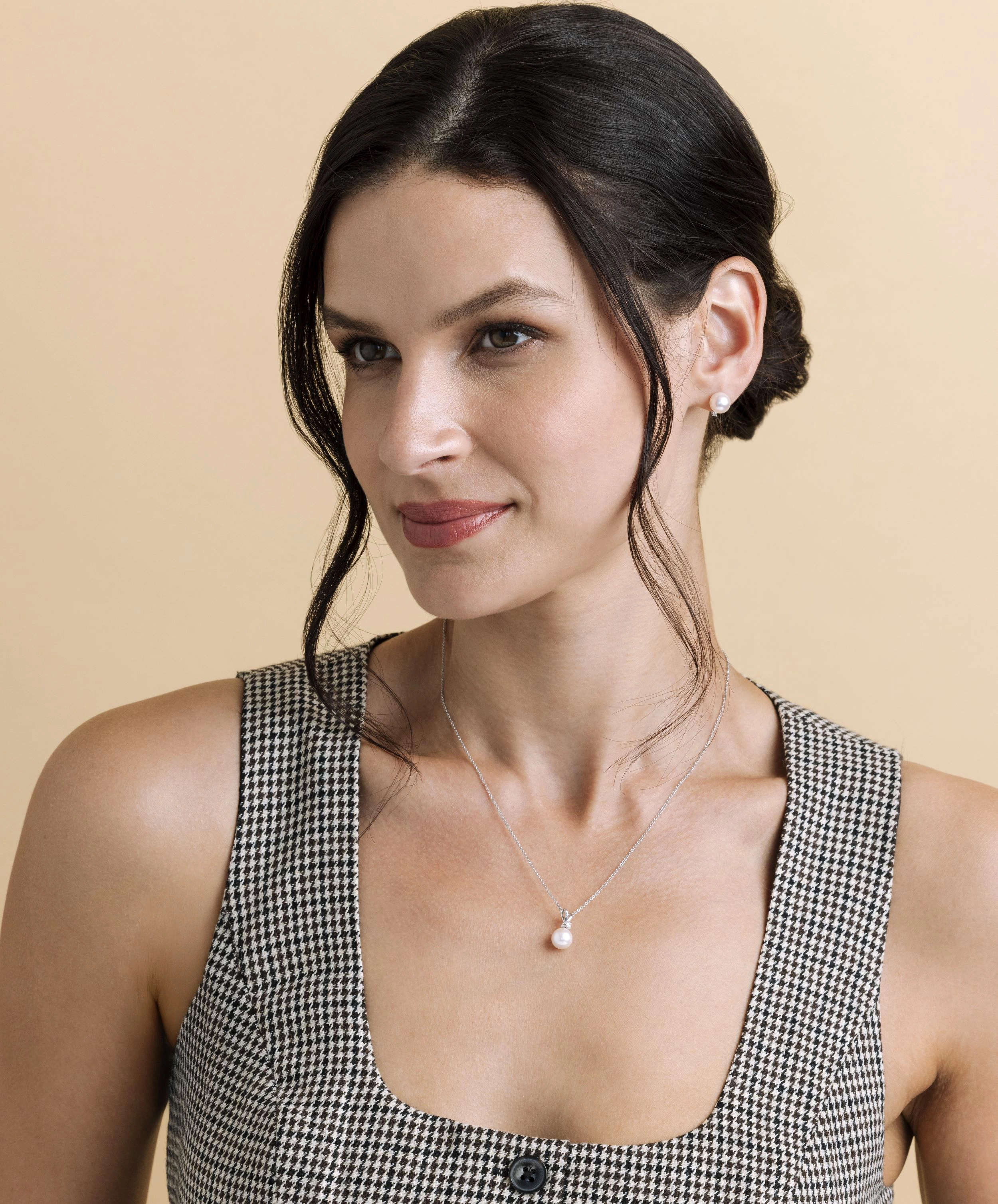 Akoya Pearl & Diamond Classic Pendant