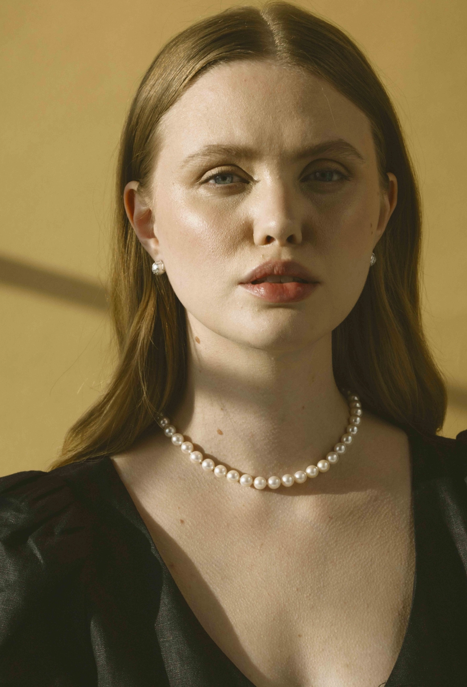 8.0-8.5mm Japanese Akoya White Pearl Necklace - AAA Quality