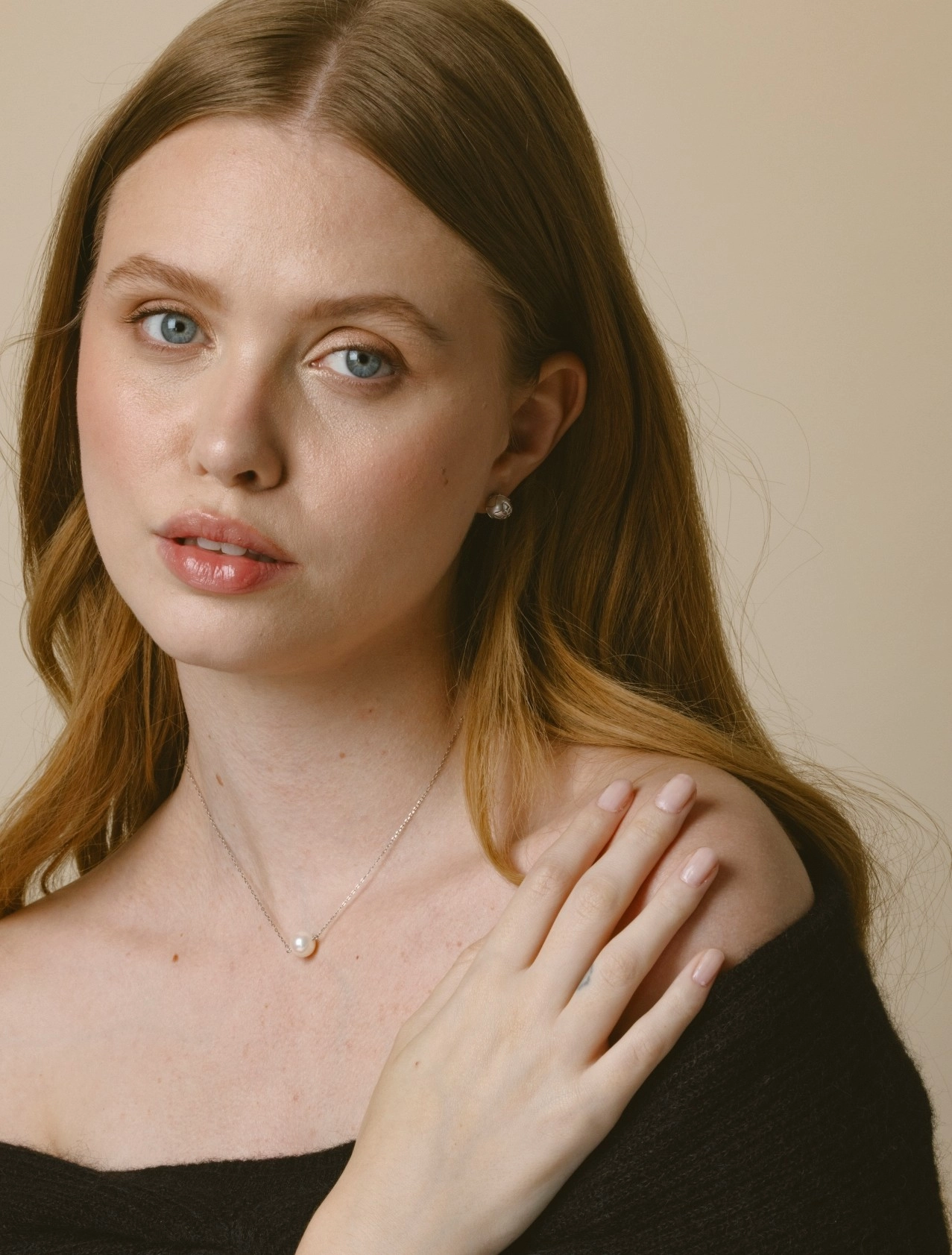 White South Sea Pearl Cora Earrings