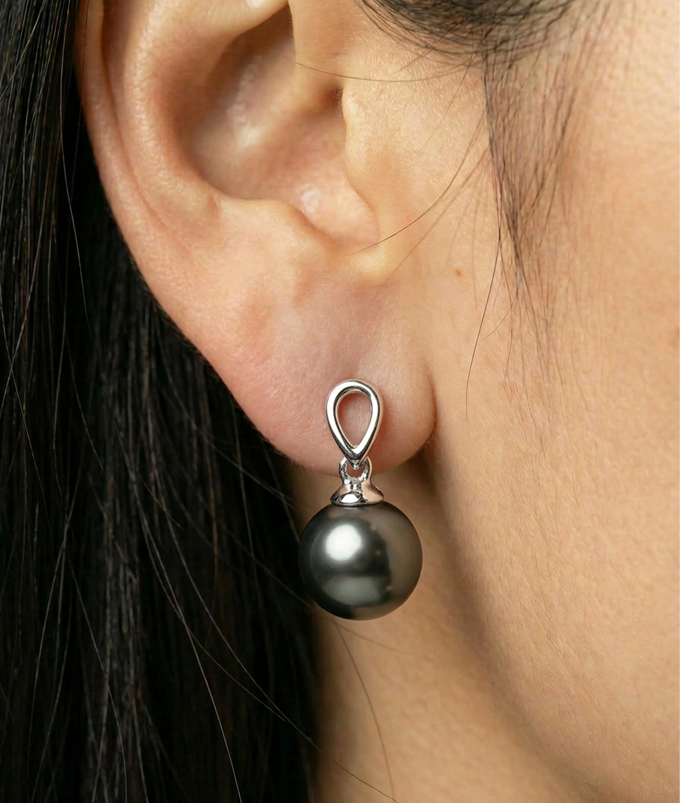 Tahitian South Sea Pearl Sherry Earrings