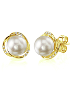 Akoya Pearl and Diamond Lexi Earrings