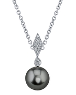 Tahitian South Sea Pearl & Diamond Samantha Pendant