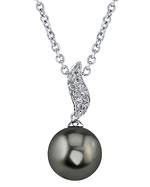 Tahitian South Sea Pearl & Diamond Zoey Pendant